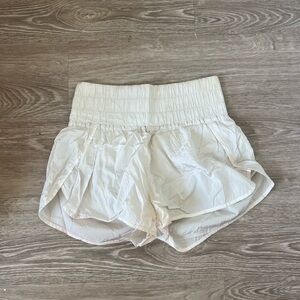 White Athletic Shorts